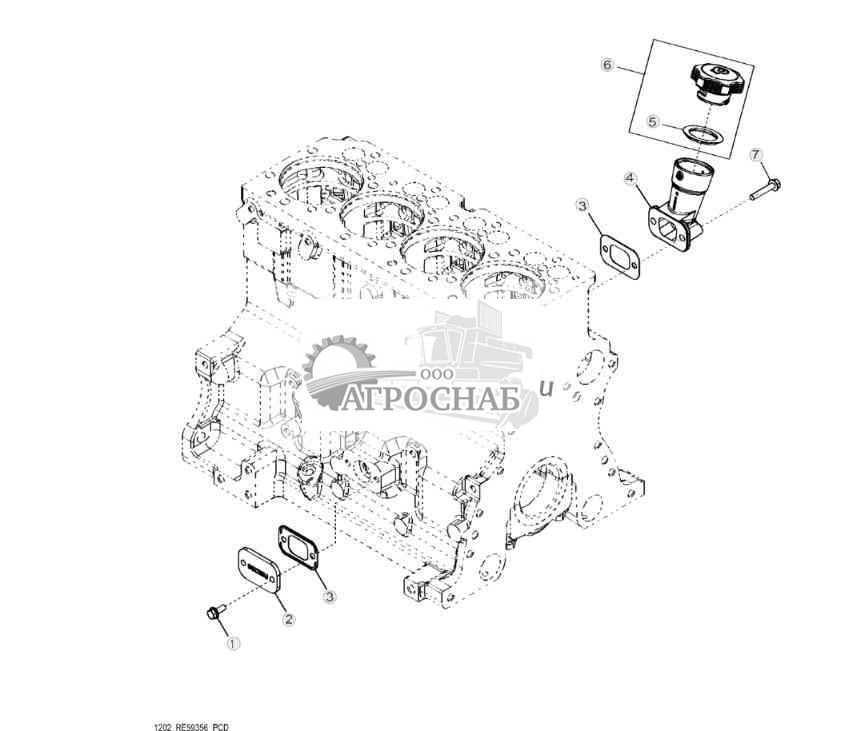 1202 Маслоналивная горловина 